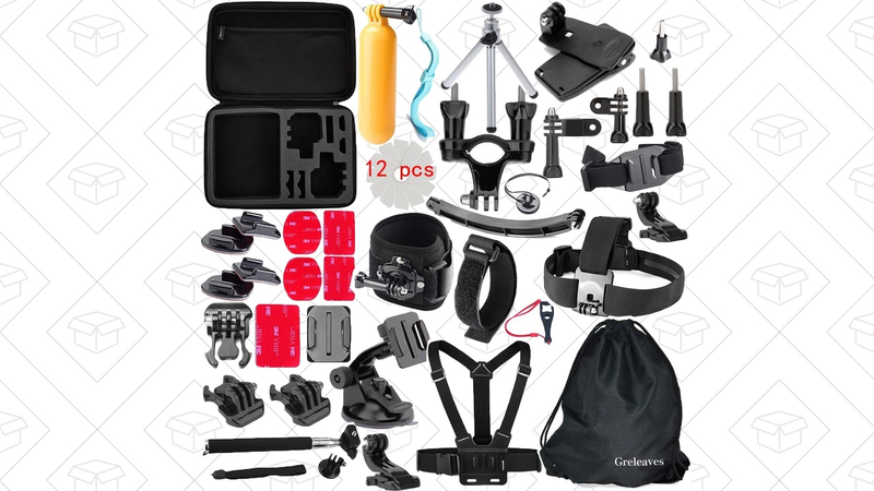 50-Piece GoPro Accessory Kit, $18 with code MCHUBEGS